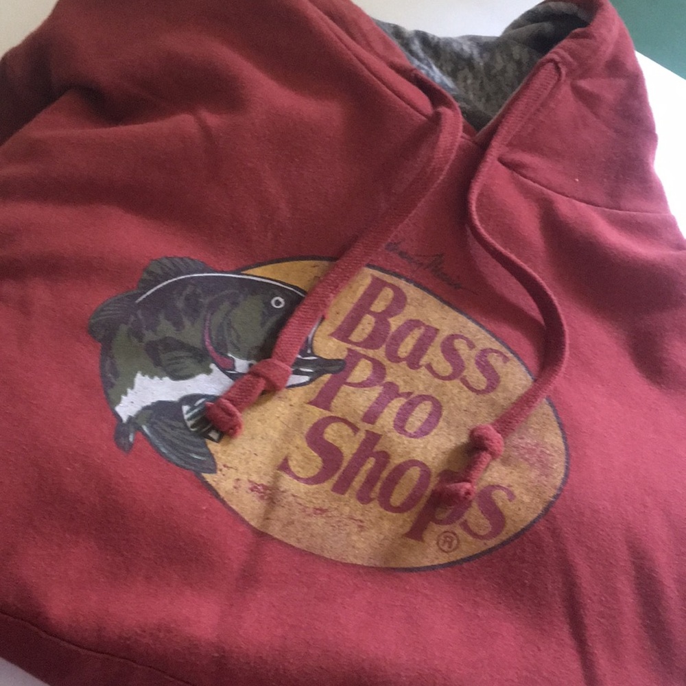 Bass pro hooded sweatshirt